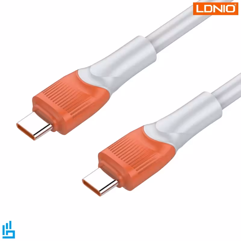 کابل تبدیل تایپ سی به تایپ سی LC601c الدینیو LDNIO طول 1 متری | اکسلنت کالا