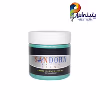 رنگ تزیینی اکرلیک آبی فیروزه ای ساندورا ربعی 300 گرمی