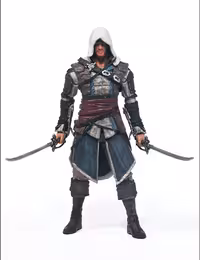 اکشن فیگور اورجینال اساسین کرید ادوارد کنوی برند McFarlane Toys