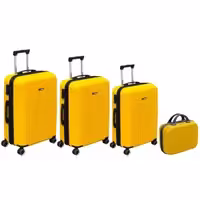 چمدان 4 عددی فوروارد مدل FORWARD-FCLT818PLUS به همراه کیف آرایشی هدیه