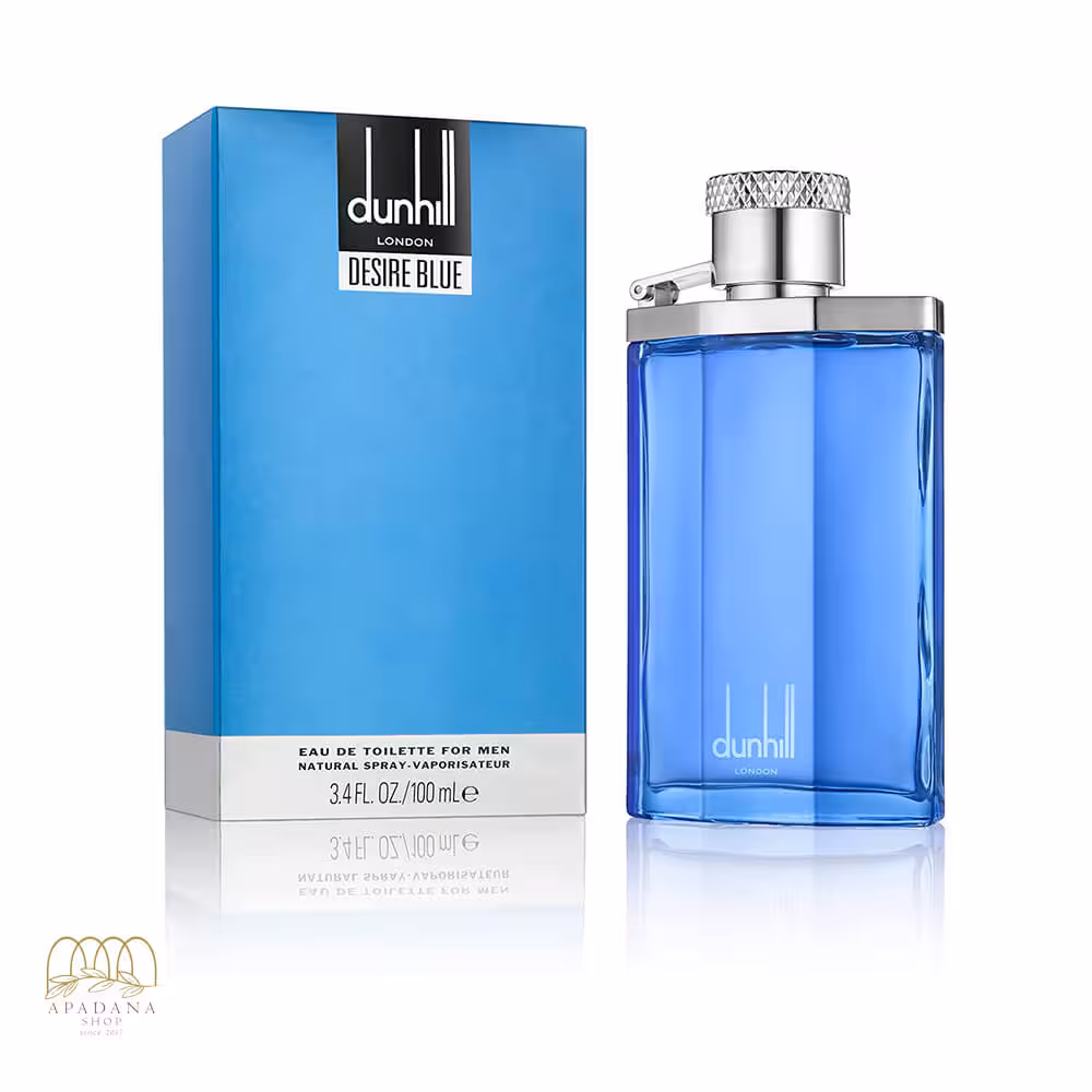 ادو تویلت مردانه دانهیل لاندن (دیزایر آبی) مدل Desire Blue حجم 100 میل