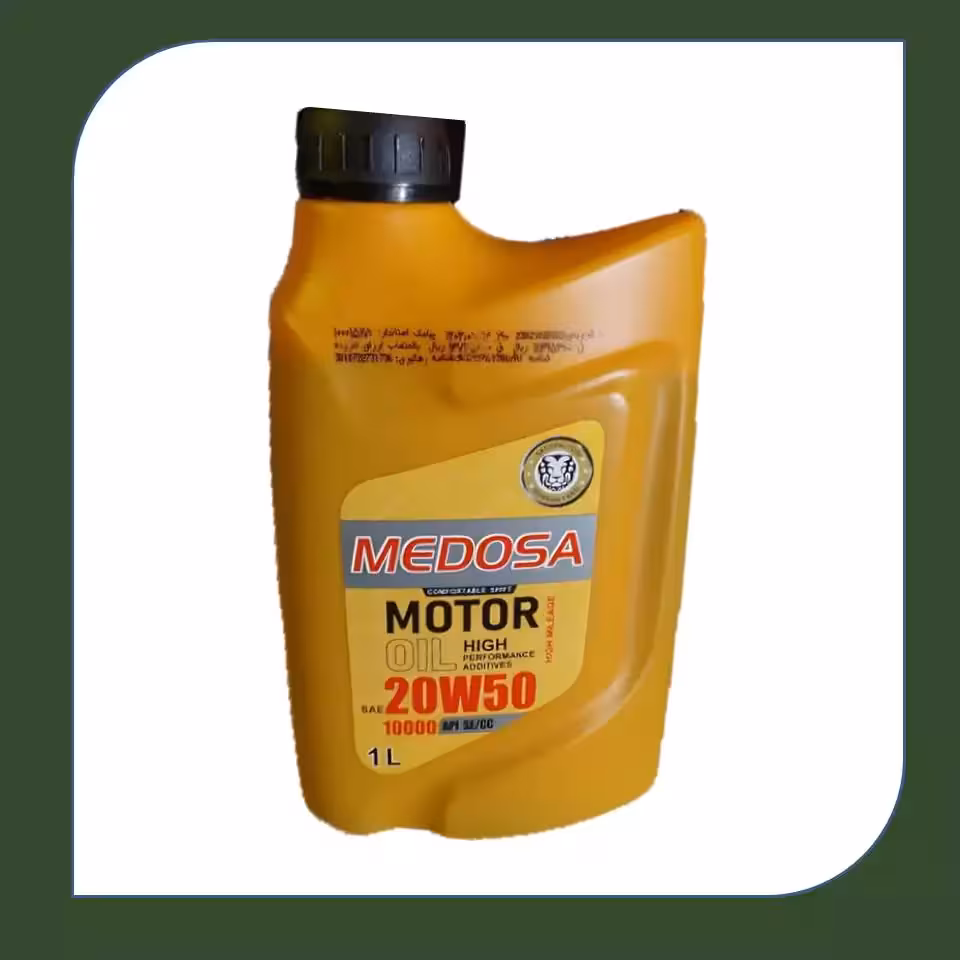 روغن موتور 10000 20W50 SE/CC مدوسا یک لیتری-فروشگاه اینترنتی کارنوئل CARnoel