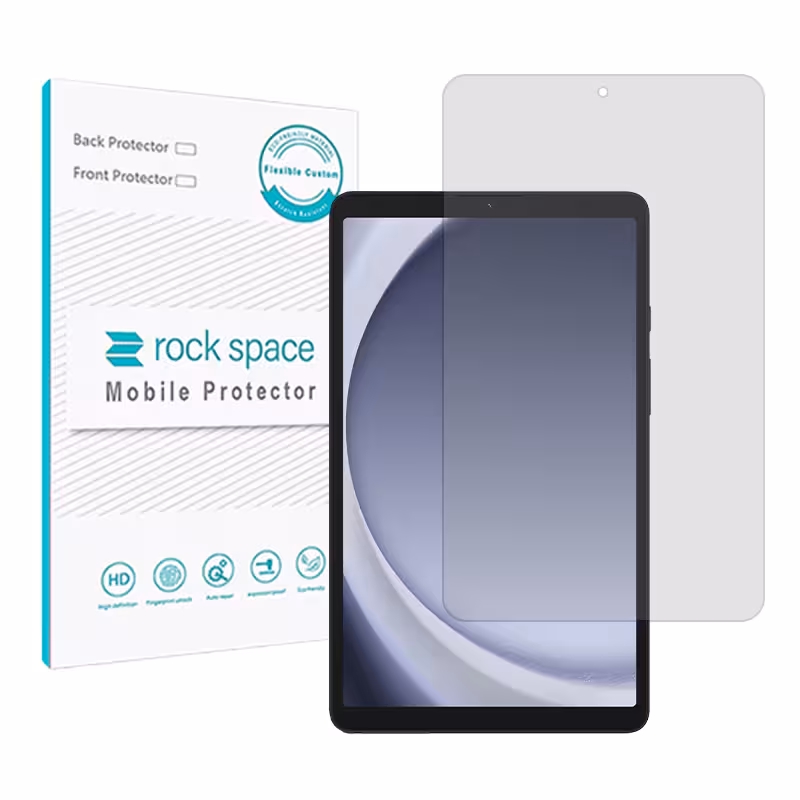 گلس تبلت سامسونگ Galaxy Tab A9 مدل نانو هیدروژل شفاف برند راک اسپیس کد L