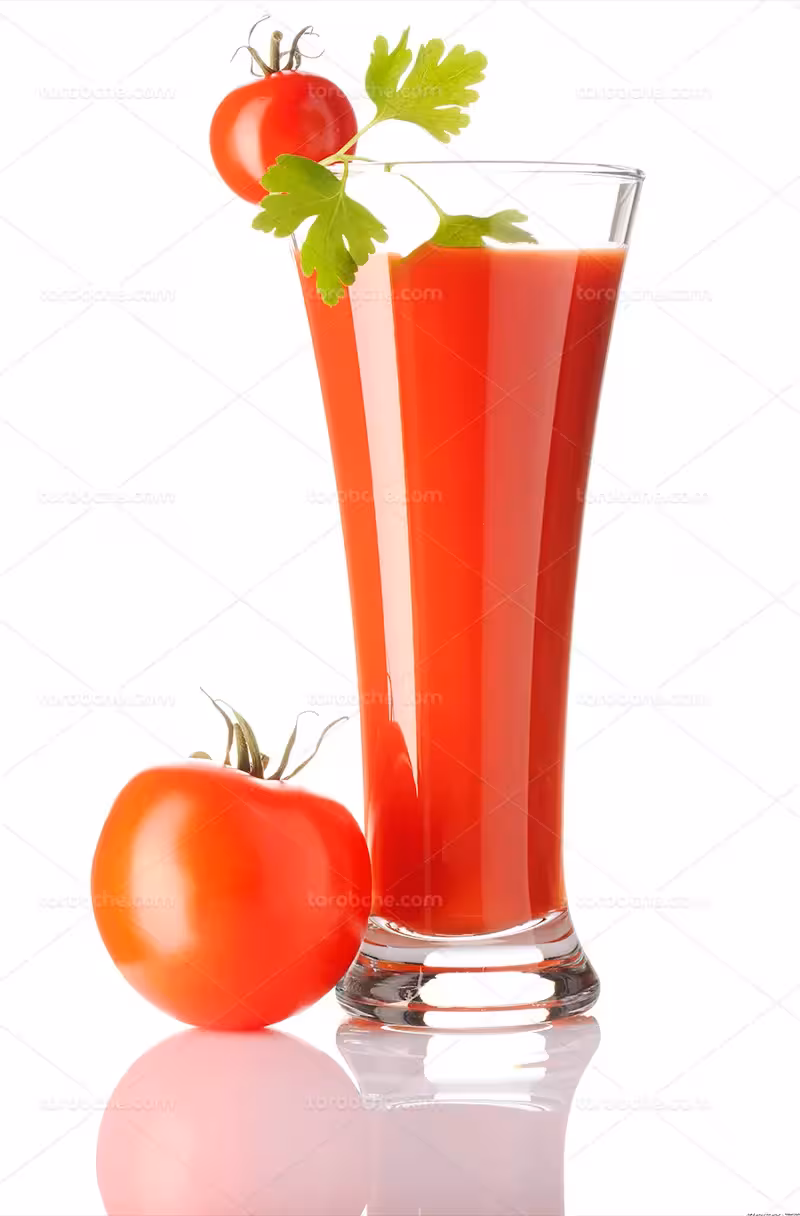 عکس آبمیوه گوجه | گرافیک با طعم تربچه