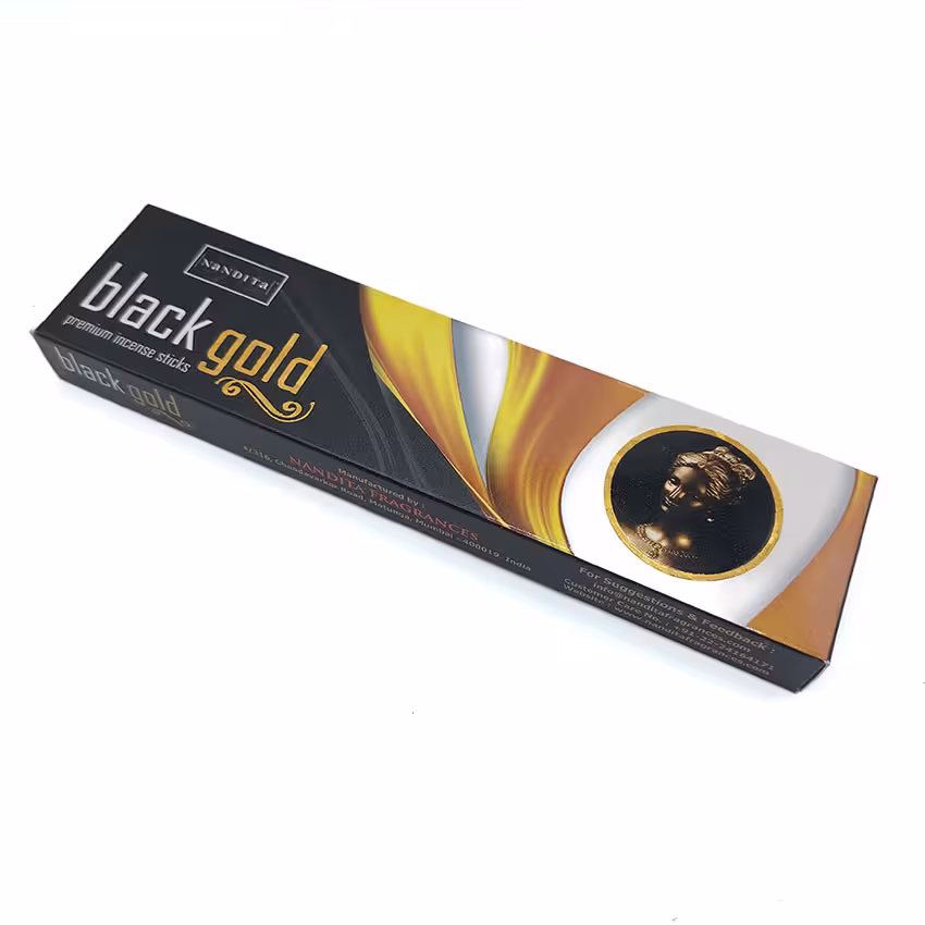 عود دستساز ناندیتا مدل طلای سیاه (قهوه)، ( بلک گلد ) Black Gold کد 520057