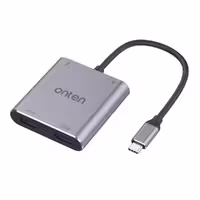 اداپتور تبدیل TYPE-C اونتن مدل Type-c to double HDMI PD 3.0 USB Adapter OTN-9175K