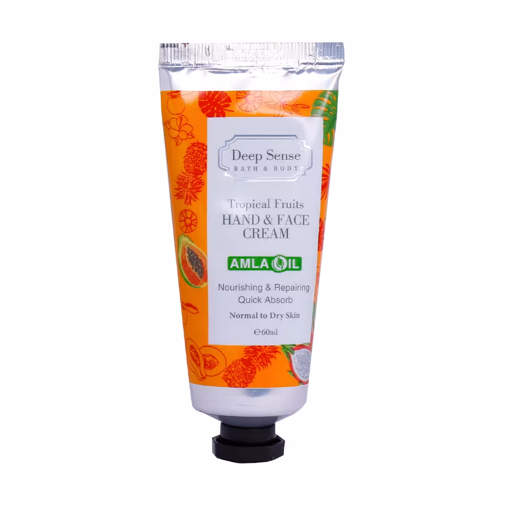 کرم مرطوب کننده دست و صورت تروپیکال دیپ سنس سی گل 60 میلی لیتر