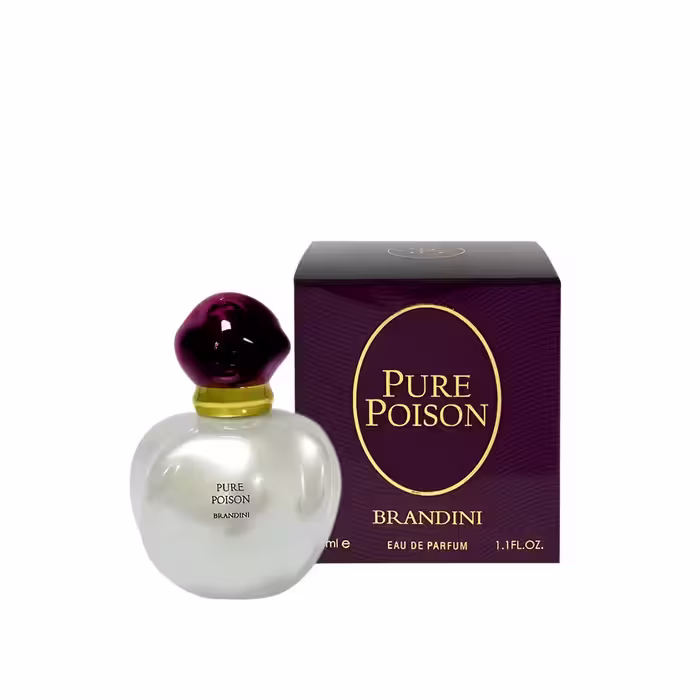 عطر جیبی زنانه دیور پیور پویزن برندینی مدل Brandini Pure Poison Eau de Perfume