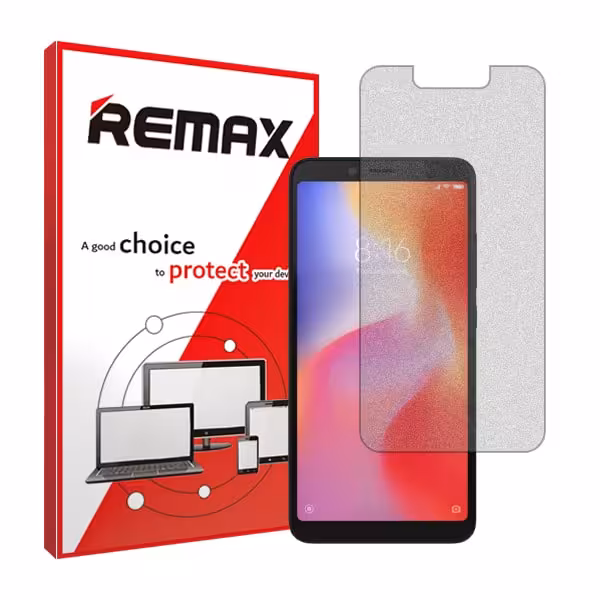 گلس شیائومی Redmi 6A مدل هیدروژلی مات برند ریمکس کد S