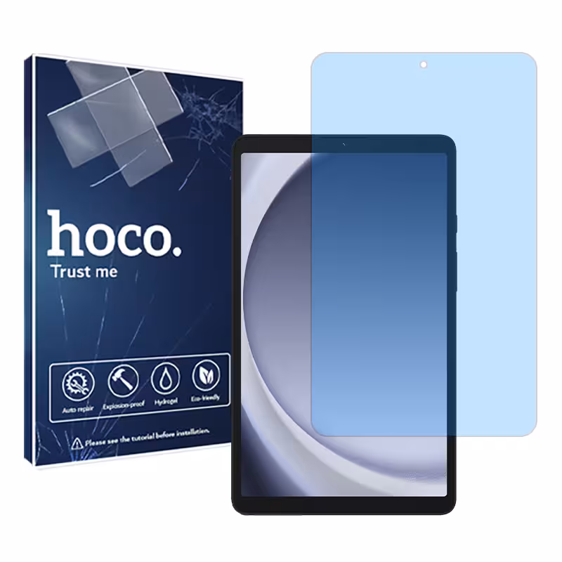 گلس تبلت سامسونگ Galaxy Tab A9 مدل نانو هیدروژل آنتی بلو برند هوکو کد L