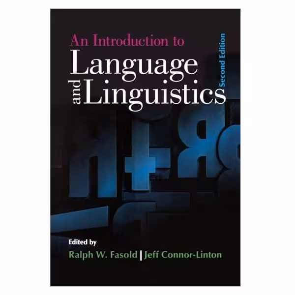 کتاب An Introduction to Language and Linguistics