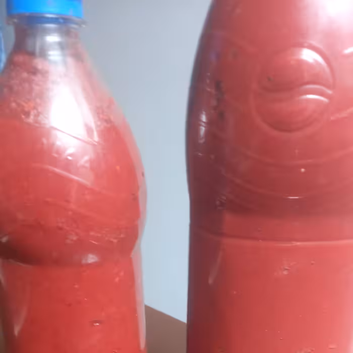 رب گوجه فرنگی خانگی  امسالی کم نمک ترش مزه 