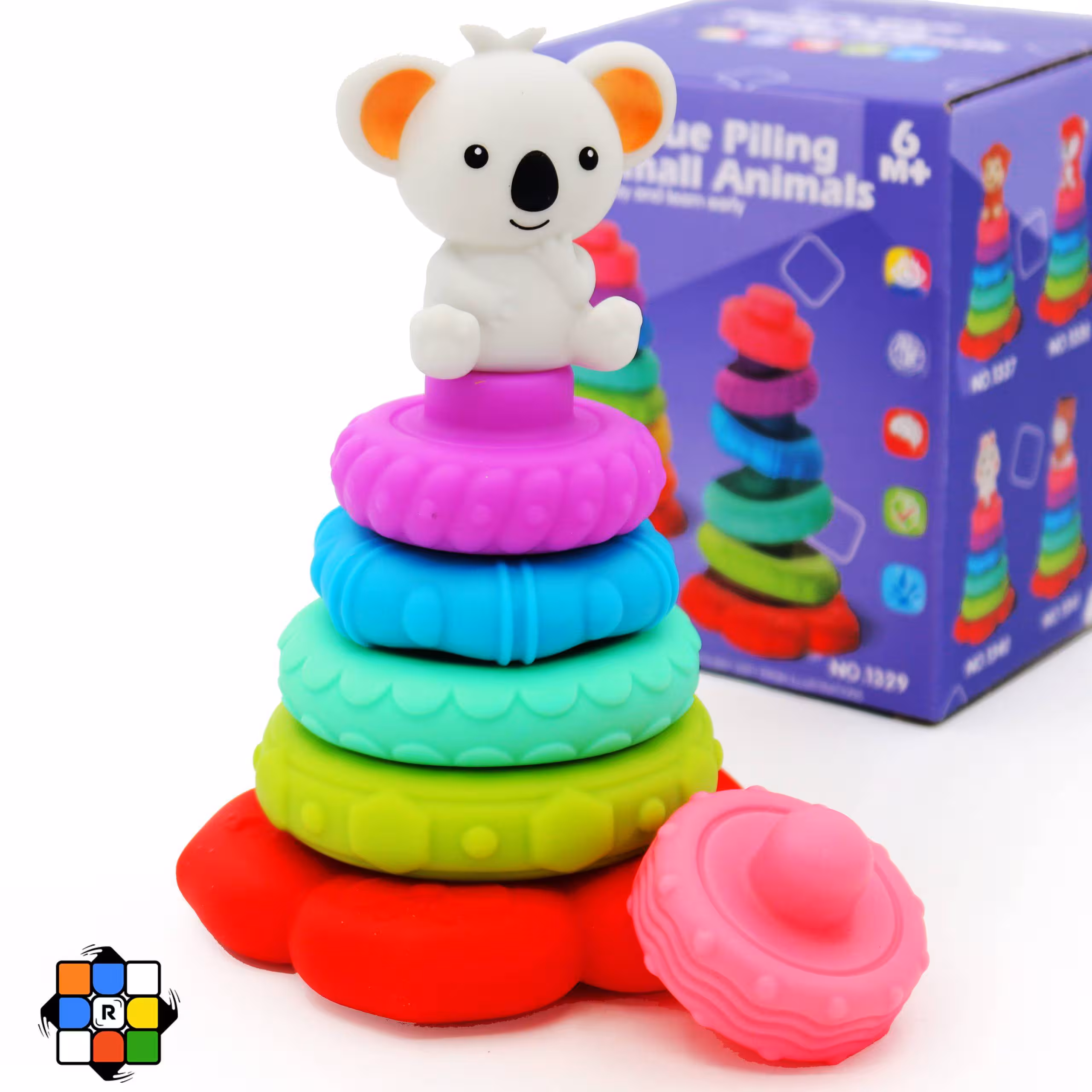 برج هوش سیلیکونی رنگین کمان