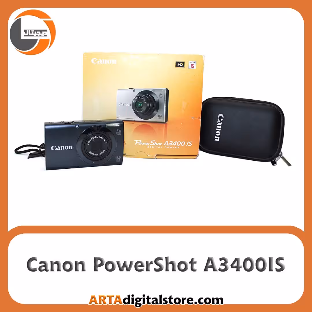 دوربین کنون Canon PowerShot A3400IS Black