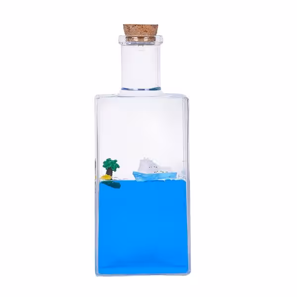 دکوری بطری معلق کشتی تایتانیک