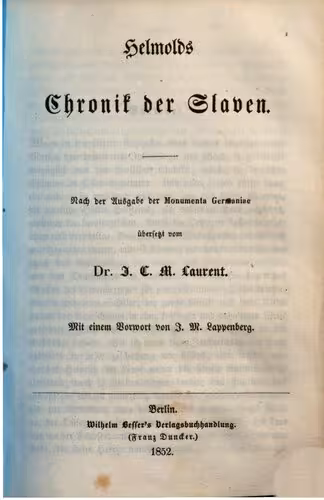خرید و دانلود نسخه کامل کتاب Chronik der Slaven