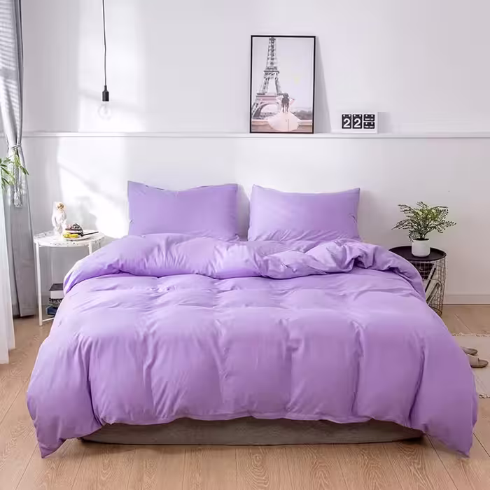 سرویس روتختی کاوری چیداری یاسی دو نفره چهار تکه