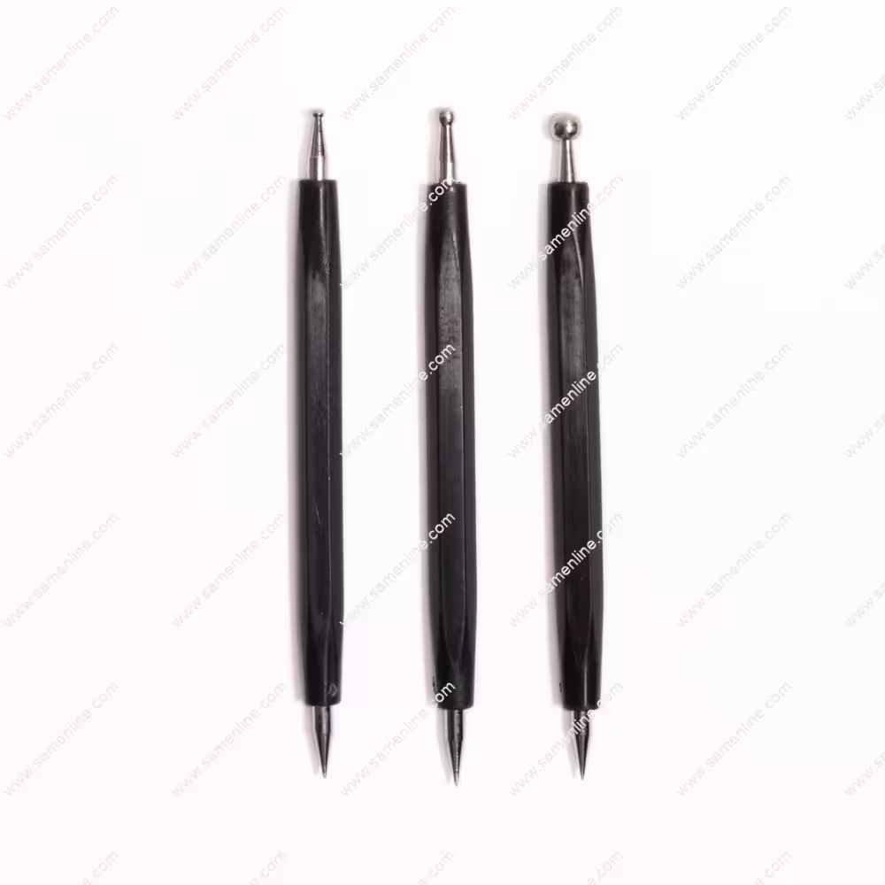 ابزار نقطه کوبی ( داتینگ ) تالک آرت هفت رنگ