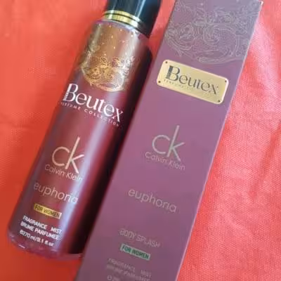 بادی اسپلش زنانه ایفوریا برند بیوتکس اسپری بدن ایفوریا