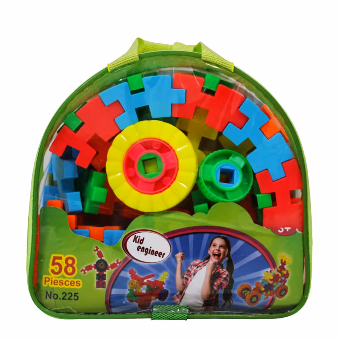 لگو مهندسی 58 قطعه کوچک کیفی 48