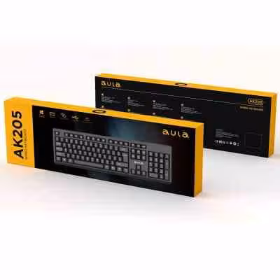 کیبورد سیمدار AULA- AK205