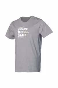تی شرت خاکستری مردانه T Shirt Twitch اورجینال hummel