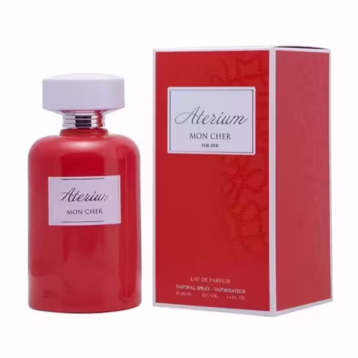 ادوپرفیوم زنانه آتریوم مدل MON CHER حجم 100 میلی‌لیتر | Aterium MON CHER Eau De Parfum For Woman 100 ml