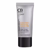 کرم ضد آفتاب پوست مستعد آکنه SPf 50 حجم 40 میلی لیتر سی بی پاریس CB PARIS