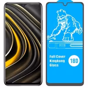 گلس ایربگ دار آرمور مدل Kingkong شیاومی Redmi 9aXiaomi redmi 9a Kingkong armored glass airbag