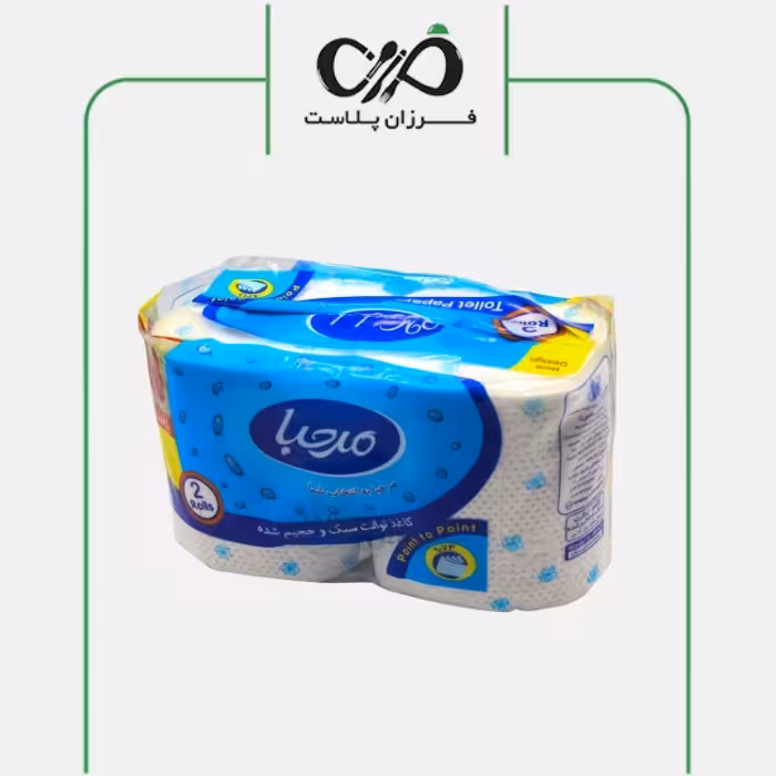 دستمال توالت دو قلوی مرحبا (کارتن 36 بسته ای)