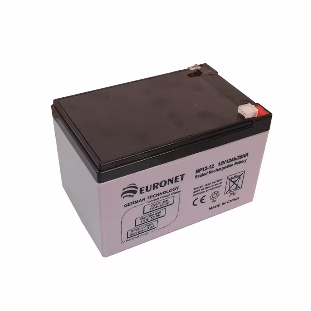 باتری یو پی اس 12 ولت 12 آمپر ساعت یورونت