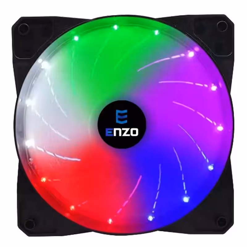 فن کیس انزو مدل ENZO RGB FAN-004