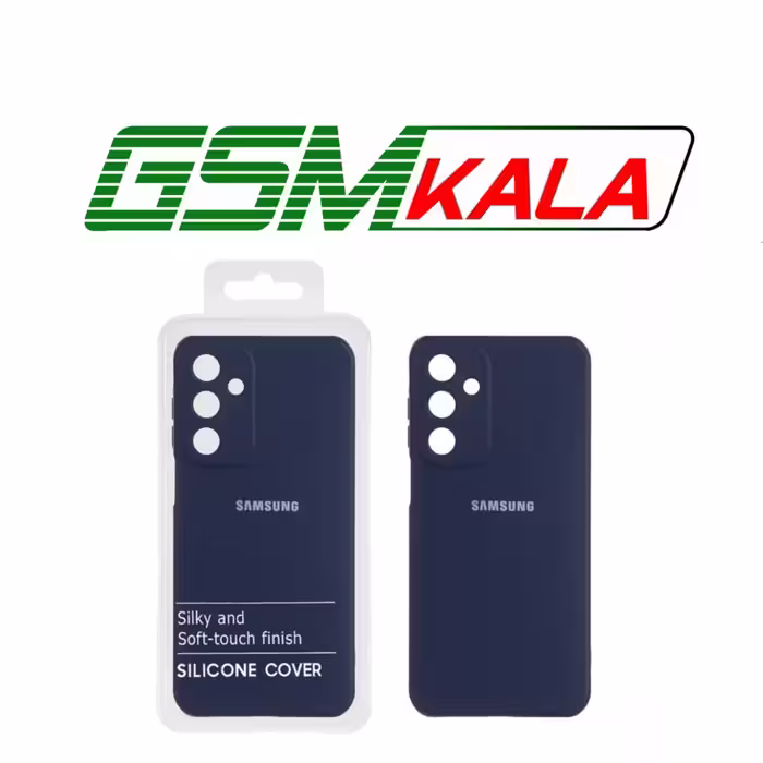 قاب نیو سیلیکون محافظ لنزدار Samsung Galaxy A16 - RFF - سرمه ای