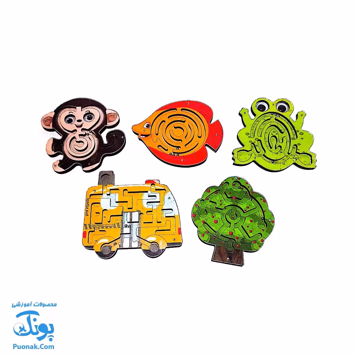 بازی فکری پیچ در پیچ ماز فانتزی بسته 6 عددی