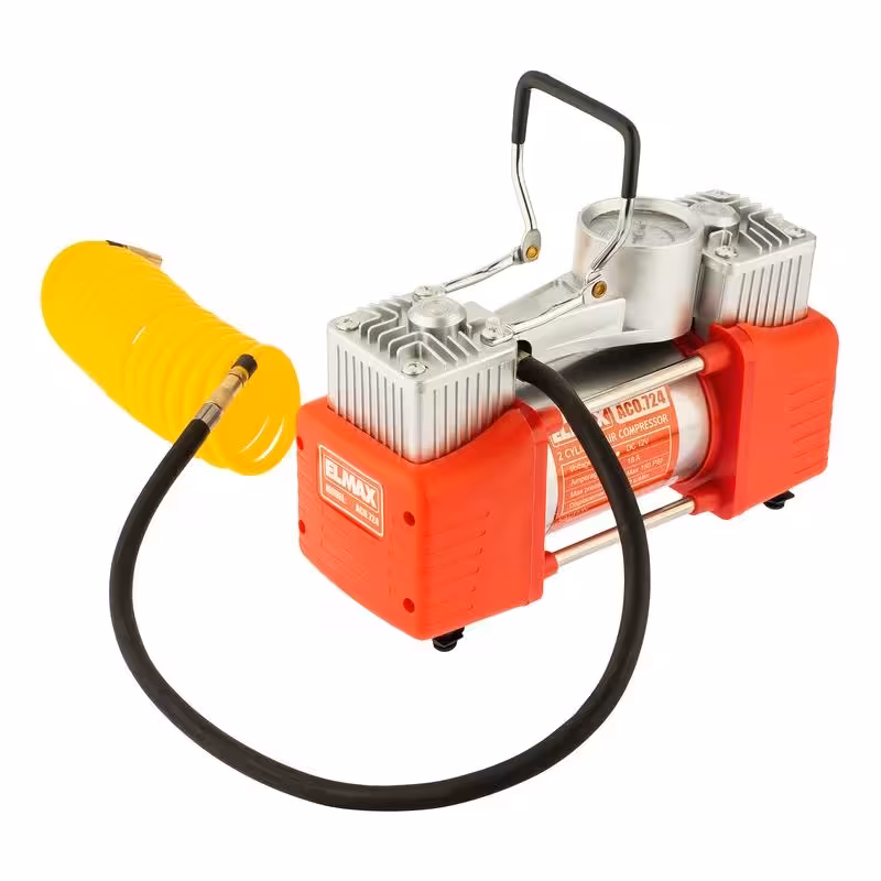 کمپرسور باد فندکی دو سیلندر المکس A.CO 724