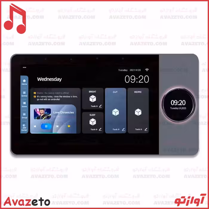 تاچ پنل 8 اینچ اندرویدی تویا JX8Tuya