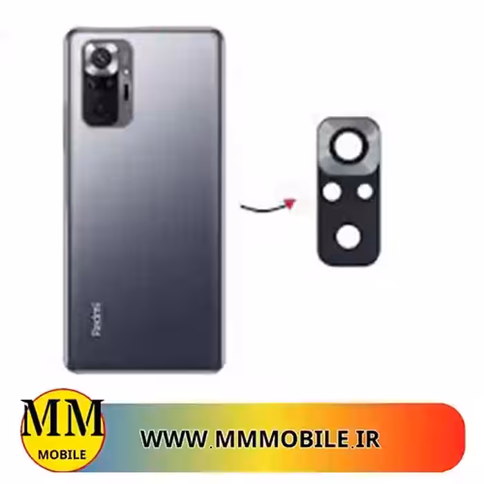 شیشه لنز دوربین شیائومی GLASS CAM XIAOMI REDMI NOTE 10 PRO
