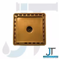 کفشور تمام استیل طلایی سرامیک خور آرین تکنیک 12/8*12/8