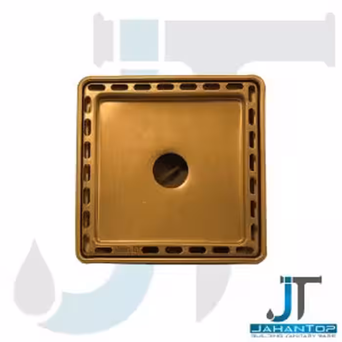 کفشور تمام استیل طلایی سرامیک خور آرین تکنیک 12/8*12/8