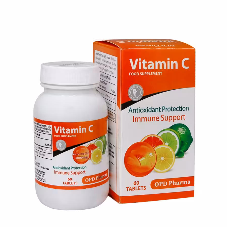قرص ویتامین سی او پی دی فارما 60 عدد
