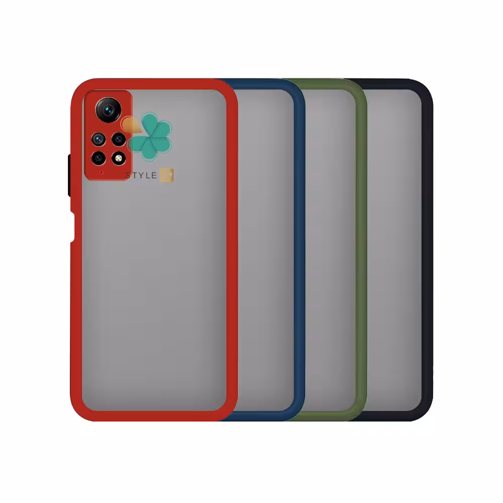 کاور گوشی پشت مات محافظ لنزدار مناسب Xiaomi Redmi Note 12 Pro 4G