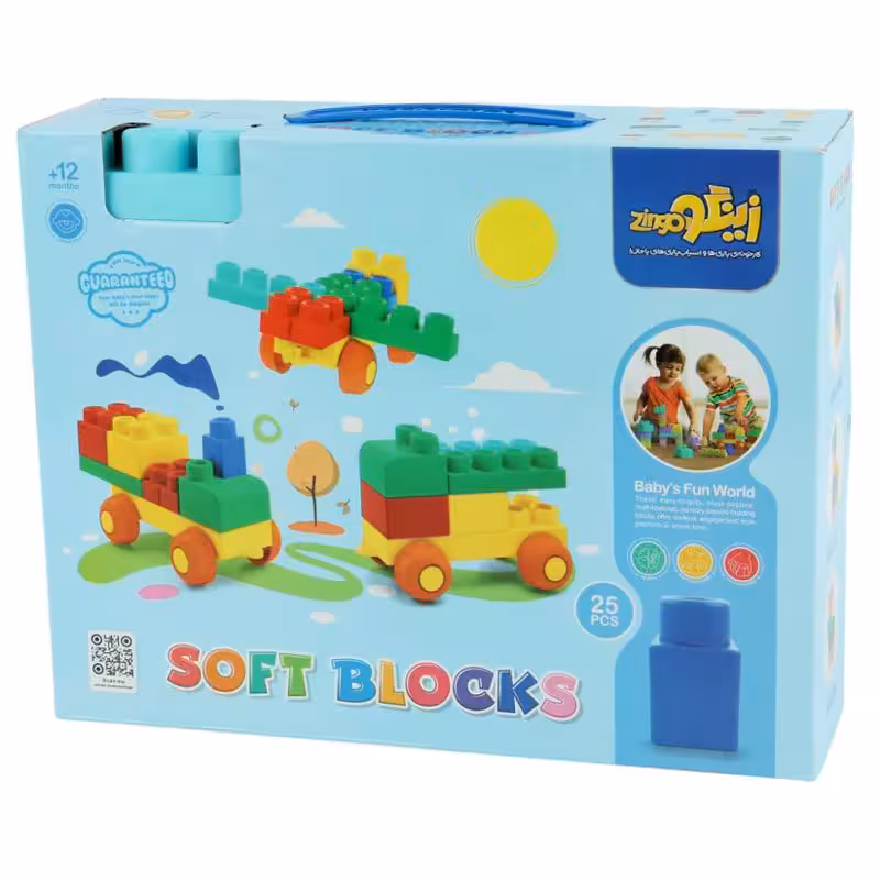 اسباب بازی سازه های نرم پسرانه زینگو