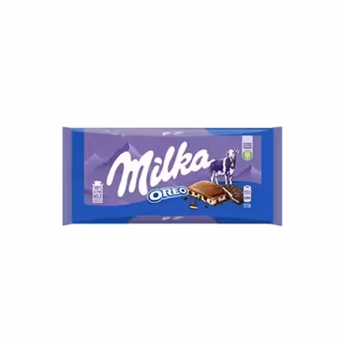 شکلات با طعم بیسکوییت اورئو میلکا Mika Oreo