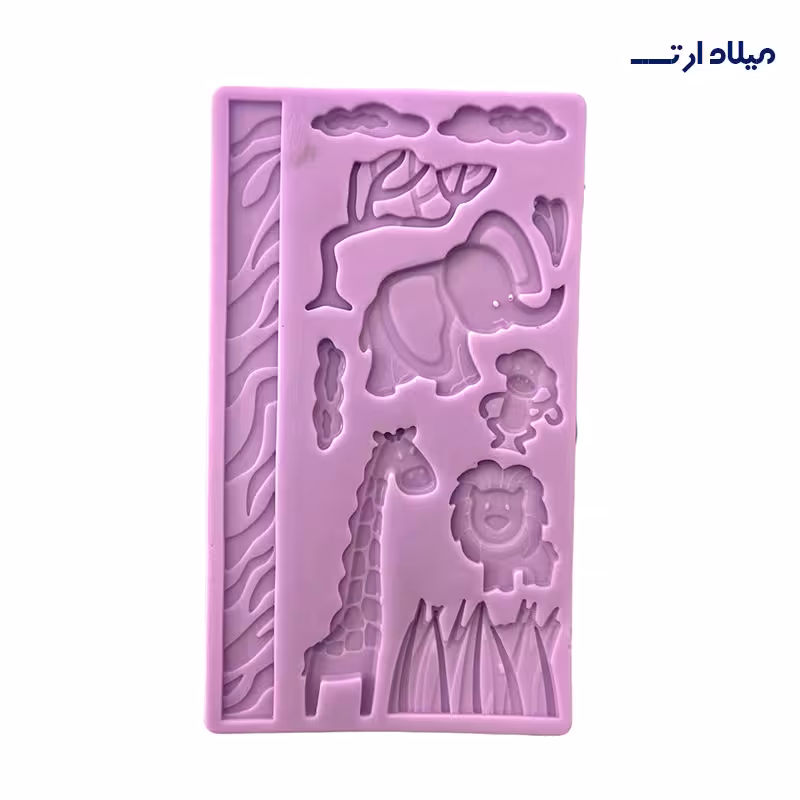 قالب حیوانات تکسچر زرافه 10.5*17 سانت