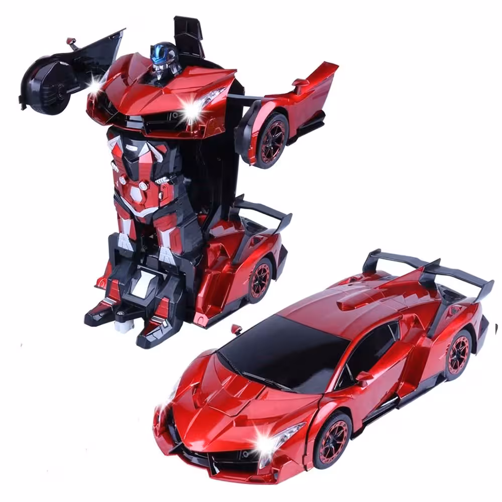 ربات Transformers مدل Lamborghini قرمز