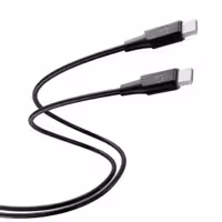 کابل فست شارژ تایپ سی به تایپ سی پاورولوژی مدل Power Sync Flex PCAB017BK