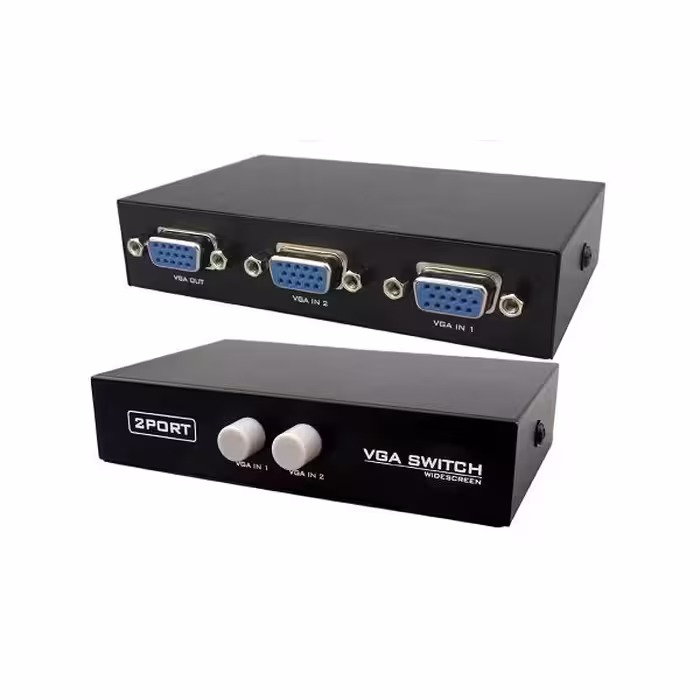 سوئیچ دو به یک VGA ا 2PORT VGA SWITCH
