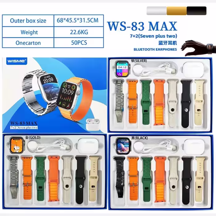ساعت هوشمند WISME WS-83 max