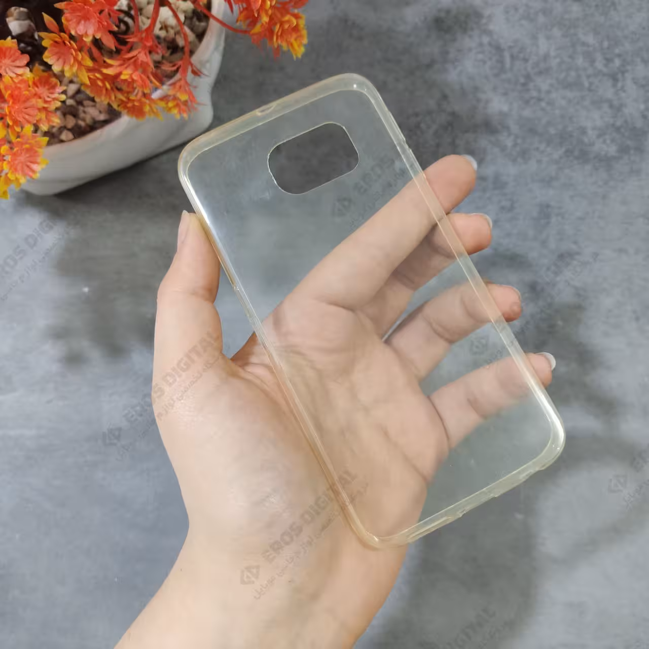 قاب گوشی Samsung Galaxy S6 Edge ژله ای شفاف