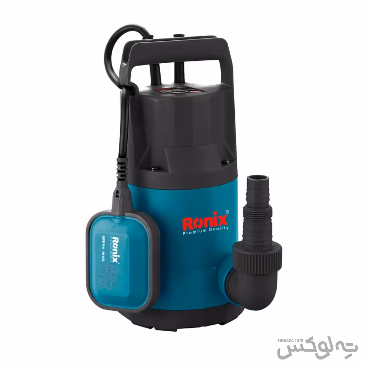 پمپ کف کش پلاستیکی 8 متری 400 وات رونیکس مدل RH-4036
